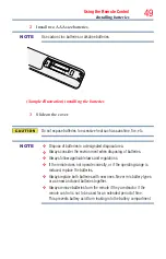 Preview for 49 page of Toshiba 58L7350U User Manual