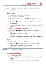 Preview for 155 page of Toshiba 58L7350U User Manual