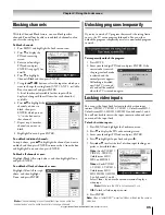 Preview for 95 page of Toshiba 62HM195 - 62" Rear Projection TV Owner'S Manual