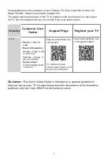 Preview for 4 page of Toshiba 6458644 Quick Setup Manual