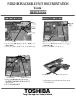 Preview for 10 page of Toshiba 8200 - Tecra - PIII 750 MHz Service Manual