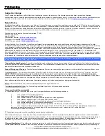 Preview for 3 page of Toshiba A105-S4022 Specifications