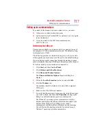 Preview for 117 page of Toshiba A200-EZ2204X - Satellite Pro - Core 2 Duo GHz User Manual