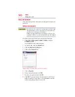 Preview for 140 page of Toshiba A200-EZ2204X - Satellite Pro - Core 2 Duo GHz User Manual