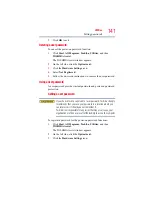 Preview for 141 page of Toshiba A200-EZ2204X - Satellite Pro - Core 2 Duo GHz User Manual