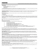 Preview for 3 page of Toshiba A215-S4717 Specifications