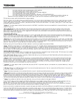 Preview for 3 page of Toshiba A305-S6863 Specifications