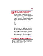 Preview for 11 page of Toshiba A355-S6879 - Satellite - Core 2 Duo GHz (Spanish) Manual Del Usuario