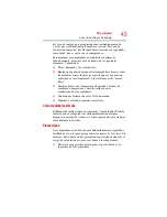 Preview for 43 page of Toshiba A355-S6879 - Satellite - Core 2 Duo GHz (Spanish) Manual Del Usuario