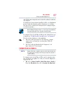 Preview for 67 page of Toshiba A355-S6879 - Satellite - Core 2 Duo GHz (Spanish) Manual Del Usuario