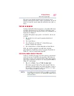 Preview for 87 page of Toshiba A355-S6879 - Satellite - Core 2 Duo GHz (Spanish) Manual Del Usuario