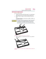 Preview for 115 page of Toshiba A355-S6879 - Satellite - Core 2 Duo GHz (Spanish) Manual Del Usuario