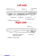 Preview for 7 page of Toshiba A4-S211 Specifications