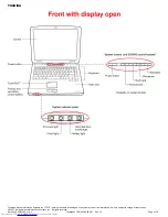 Preview for 4 page of Toshiba A55-S3063 Specifications