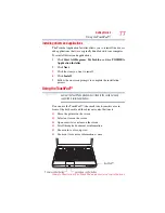 Preview for 77 page of Toshiba A660-BT2G22 User Manual