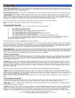 Preview for 4 page of Toshiba A7-ST7712 Specifications