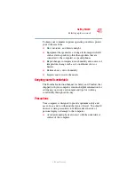 Preview for 41 page of Toshiba A8-EZ8512 - Tecra - Core 2 Duo 1.66 GHz User Manual