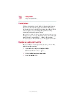 Preview for 76 page of Toshiba A8-EZ8512 - Tecra - Core 2 Duo 1.66 GHz User Manual