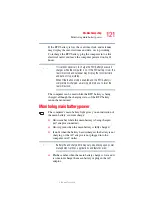 Preview for 121 page of Toshiba A8-EZ8512 - Tecra - Core 2 Duo 1.66 GHz User Manual