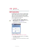 Preview for 170 page of Toshiba A8-EZ8512 - Tecra - Core 2 Duo 1.66 GHz User Manual