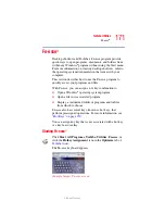 Preview for 171 page of Toshiba A8-EZ8512 - Tecra - Core 2 Duo 1.66 GHz User Manual