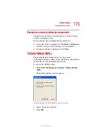 Preview for 175 page of Toshiba A8-EZ8512 - Tecra - Core 2 Duo 1.66 GHz User Manual