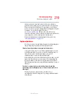 Preview for 219 page of Toshiba A8-EZ8512 - Tecra - Core 2 Duo 1.66 GHz User Manual