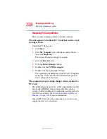 Preview for 228 page of Toshiba A8-EZ8512 - Tecra - Core 2 Duo 1.66 GHz User Manual