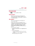 Preview for 251 page of Toshiba A8-EZ8512 - Tecra - Core 2 Duo 1.66 GHz User Manual