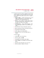 Preview for 273 page of Toshiba A8-EZ8512 - Tecra - Core 2 Duo 1.66 GHz User Manual