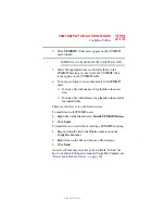 Preview for 279 page of Toshiba A8-EZ8512 - Tecra - Core 2 Duo 1.66 GHz User Manual