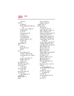 Preview for 304 page of Toshiba A8-EZ8512 - Tecra - Core 2 Duo 1.66 GHz User Manual