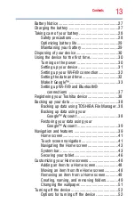 Preview for 13 page of Toshiba AT300 Series User Manual