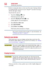 Preview for 58 page of Toshiba AT300 Series User Manual