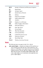 Preview for 107 page of Toshiba AT300 Series User Manual