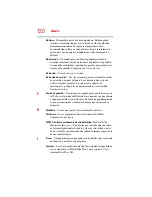 Preview for 120 page of Toshiba AT305-SP0201GL (Spanish) Manual Del Usuario