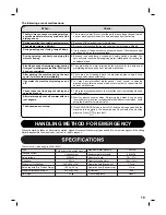 Preview for 19 page of Toshiba AW-B1000GM User Manual