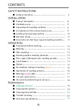 Preview for 2 page of Toshiba AW-DUK1300K Series Owner'S Manual