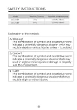 Preview for 4 page of Toshiba AW-J800AH Owner'S Manual