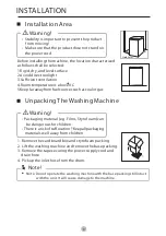 Preview for 10 page of Toshiba AW-J800AH Owner'S Manual