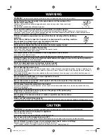 Preview for 2 page of Toshiba AW-SD130UBPE Owner'S Manual