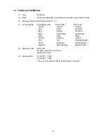 Preview for 17 page of Toshiba B-SX4T Series Specification