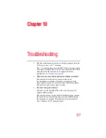 Preview for 67 page of Toshiba B10 User Manual