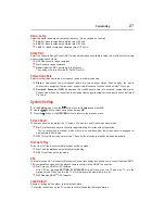 Preview for 27 page of Toshiba BDX2400KC User Manual