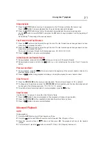 Preview for 21 page of Toshiba BDX5400KU User Manual