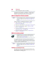 Preview for 54 page of Toshiba C605-SP4101A (Spanish) Manual Del Usuario