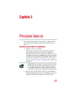 Preview for 85 page of Toshiba C605-SP4101A (Spanish) Manual Del Usuario