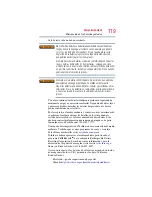 Preview for 119 page of Toshiba C605-SP4101A (Spanish) Manual Del Usuario