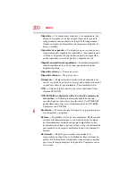 Preview for 200 page of Toshiba C605-SP4101A (Spanish) Manual Del Usuario