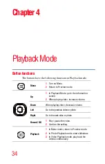 Preview for 34 page of Toshiba CAMILEO BW20 User Manual